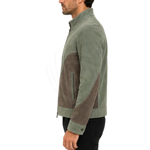 Stylish <b>Suede</b> <b>Leather</b> <b>Jacket</b> With Smooth <b>Leather</b> Finish Comfortable Design For Men Outdoor Wear Casual Looks And Daily Fashion - Product Image 5