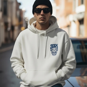 Sudadera con Capucha para Hombre de Manga Larga, 100% Algodón, Venta al Por Mayor, Calidad Premium, Colores Personalizables, Fabricación en Fábrica, Mezcla de Algodón Básico - Product Image 1