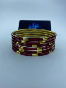 Handforge Global Impex Ethnic Fashion Bracelet Manufacturer India <b>Resin</b> Jewelry Wholesale Supplier Brass Jewelry Exporter Bangle - Product Image 4