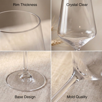 [Holar] Taiwan a fait des verres à vin en plastique incassables personnalisés pour le banquet de fête d'anniversaire d'anniversaire d'anniversaire d'anniversaire de mariage