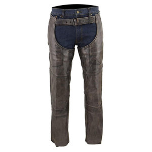 Best Design Lightweight Leather Men's <b>Half</b> Horse Riding <b>Chaps</b> Customized Logo New Arrival Equestrian Kits Leather <b>Chaps</b> - Product Image 1