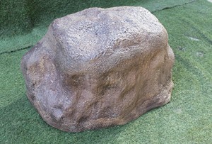 KNT Medium Rock Decorative <b>Artificial</b> <b>Stone</b> FRP Fiberglass Lightweight Durable Non-Toxic Unbreakable Modern Design Planter Pot - Product Image 2