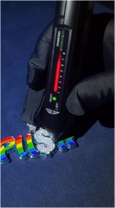 Joyería de lujo personalizada estilo hip hop con diamantes de moissanita VVS, colgantes con letras iniciales brillantes para hombres y mujeres - Product Image 2