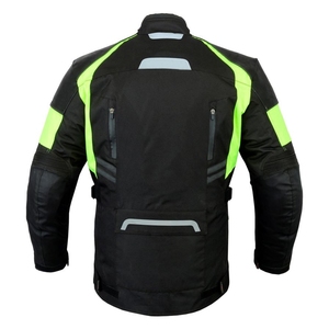 Veste et pantalon de moto en textile professionnel, respirant, % polyester, personnalisable, pour homme et femme, imperméable, protection CE - Product Image 4