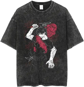 Premium Wholesale Retro Vintage <b>Funny</b> Graphic Printed T-<b>Shirt</b> Unisex Cotton Casual Streetwear Oversized Tee Summer Fashion - Product Image 1