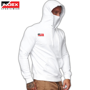Sudadera con Capucha para Hombre INDEX, Amarilla, Corte Regular, Algodón, Informal, Otoñal, con Logotipo Estampado en la Parte Delantera, Transpirable, Tejida, Manga Larga - Product Image 2