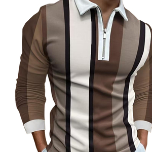 Chemise Homme Premium 2026 à Col Montant et Manches Longues – Polyester Haute Qualité Anti-Plis, Tricotée, Respirante, Élégante et Tendance - Product Image 5