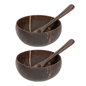 Bols de noix de coco de qualité supérieure en bois de noix de coco pour les aliments fabriqués au Vietnam - Product Image 6