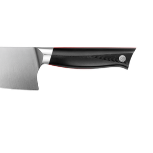 Couteaux de chef professionnels avec lame large en acier inoxydable, manche ergonomique noir pour la cuisine, la découpe de viande, les légumes et les aliments - Product Image 6