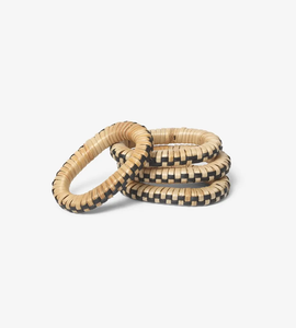 Faizacraft Best Quality Woven Classic Napkin Rings 5cm Elegant Christmas Dinner <b>Table</b> Setting Everyday Party Decorations - Product Image 4