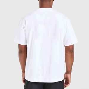 Camiseta Boxy de Hip Hop para Hombre, 100% Algodón, 300 GSM, Corte Holgado, Estilo Urbano, con Logotipo de Impresión Digital Personalizada, Nueva Colección 2026 - Product Image 6