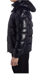 Factory Custom Warm Down Puffer <b>Jacket</b> <b>Lightweight</b> Hooded Short Down <b>Jacket</b> - Product Image 3