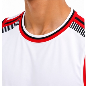 Maillot de sport pour hommes, performance supérieure, personnalisable, pour équipes sportives, séchage rapide, athlétique, football professionnel, respirant, polyester de qualité supérieure - Product Image 4