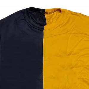 Camisetas Personalizadas de Alta Calidad para Hombre, 100% Algodón, Lisas, de Dos Tonos, Estilo Casual con Bordado - Product Image 4
