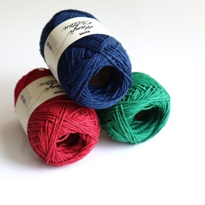 ไหมพรมถักโครเชต์ คอตตอนฮันจิ 50 กรัม ไหมพรมผสมเนื้อนุ่ม ไหมฮันจิสำหรับถักมือ ไหมพรมคอตตอน - Product Image 5