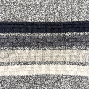 <b>Ladies</b>' Winter Luxury Wool <b>Shawl</b> Unisex Custom Stripe Pattern Jacquard Scarf Soft Knitted Traditional Classic Design OEM Scarf - Product Image 5