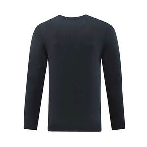 Camisetas de Hombre de Estilo Casual con Cuello Redondo y Manga Larga, Cómodas, Transpirables y Duraderas, de Tela de Algodón - Product Image 4