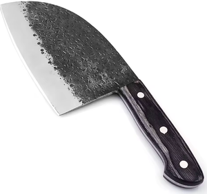 Couteau à découper les légumes LEGACY BLADES OEM, fait main, en acier carbone, manche en bois, couteau de cuisine, fabricant - Product Image 5