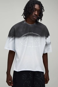mens oversized boxy fit t shirt drop shoulder loose fit heavy cotton streetwear blank <b>tshirt</b> custom logo apparel - Product Image 5