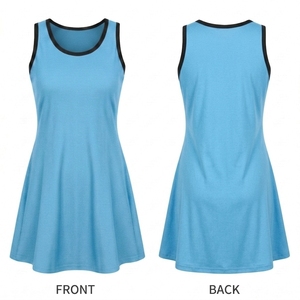 Conjunto Deportivo Elegante para Tenis Femenino con Material Flexible para Entrenamientos en Canchas al Aire Libre y Competencias - Product Image 6