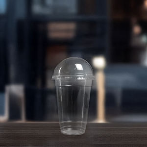 Gobelets jetables transparents en PET QUANG QUAN 360ml/500ml/700ml à paroi simple 95mm pour boissons froides - Product Image 4