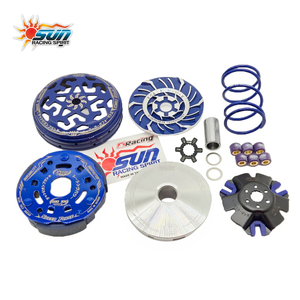 Kit de poulie de transmission CVT SUN RACING pour MIO 100, fabriqué à Taïwan, en acier allié, amélioration des performances - Product Image 1
