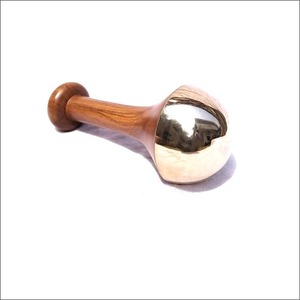 Handcrafted Kansa Wand Hand Held Manual Facial Body <b>Massager</b> Bronze Ayurvedic Tool Traditional Beauty Tool Ayurvedic Self Care - Product Image 3