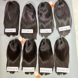 Pelucas de cabello humano vietnamita de buena calidad hueso recto Color Natural 12A grado cutícula completa alineada - Product Image 4