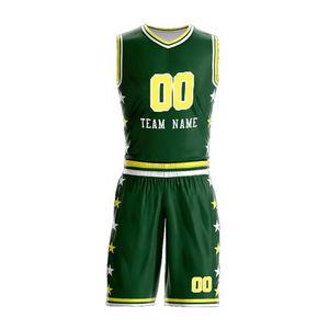 Uniforme de baloncesto hecho en Pakistán, camiseta de equipo y pantalones cortos sublimados, uniforme de baloncesto de color personalizado - Product Image 2