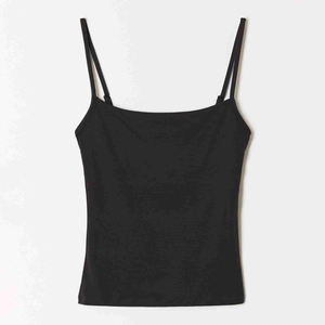 Women Knitted 100% Cotton Eco-Friendly Solid Color Halter Neck <b>Crop</b> Tank <b>Top</b> Hip Hop Style Casual Green - Product Image 1