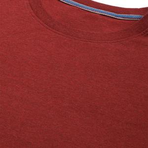 เสื้อยืดแขนยาวผู้ชายคุณภาพสูง ผ้าฝ้าย 100% สีดำล้วน เสื้อผ้าแฟชั่นผู้ชาย ระบายอากาศได้ดี คอกลม แขนยาว - Product Image 6