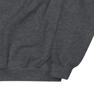 Sweat-shirt unisexe à col rond avec motif Family Legacy, gris chiné foncé, en molleton de coton doux, à manches longues, décontracté et tendance - Product Image 4