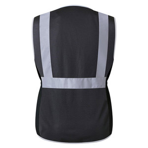 Nuevo chaleco de seguridad para mujer, a la moda, para trabajo en exteriores, construcción, seguridad, con bolsillos, precio al por mayor, chaleco de protección. - Product Image 2