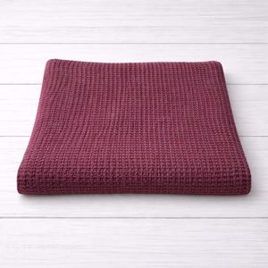 Serviette de bain Donky Aura en tissu gaufré 100% coton, douce, légère, séchage rapide, luxe - Product Image 2