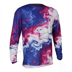 Jersey de Ciclismo de Montaña de Secado Rápido de Poliéster para Motocross DH MX Downhill Offroad para Hombre - Product Image 5