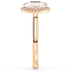 REYES Ultimate Design 925 Sterling Silver GRA Certified Moissanite <b>Ring</b> Solitaire 14K Gold Rhodium Plated Wedding Promise <b>Rings</b> - Product Image 5
