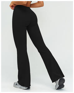 Pantalon plissé décontracté printemps-été 2023 pour femme, coupe large, effet amincissant, style droit et élégant - Product Image 2