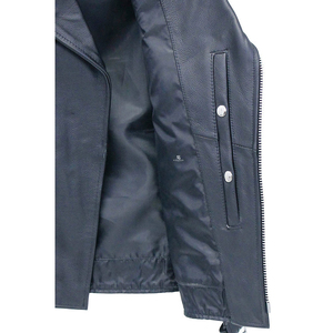 Men's Genuine <b>Leather</b> Vest <b>Sleeveless</b> Biker Motorcycle Adults Custom Wholesale ODM <b>Jacket</b> Vintage Casual Premium Outerwear 2026 - Product Image 2