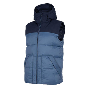 Chaleco acolchado de invierno sin mangas con capucha, 100% poliéster, cómodo, para hombre, con cierre de cremallera, venta al por mayor. - Product Image 5