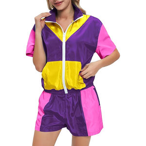 Conjunto Deportivo Informal para Mujer de Alta Calidad con Logotipo Personalizado OEM – Chaqueta Cortavientos de Lona Transpirable y Ecológica con Opción de Venta al Por Mayor - Product Image 6