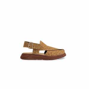Niños Baloncesto Estilo KD4839 Camel Peshawari Chappal - Product Image 4