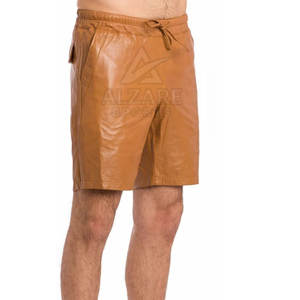 In New Stock Premium Quality Bulk Quantity <b>Men</b> <b>Leather</b> <b>Shorts</b> Cheap Price <b>Men</b> <b>Leather</b> <b>Shorts</b> - Product Image 3