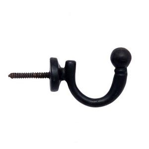 Classic Metal Wall <b>Hook</b> with Two <b>Hooks</b> Rust Resistant for Clothing Storage Installation with Drill Handmade Wall <b>Hooks</b> - Product Image 2