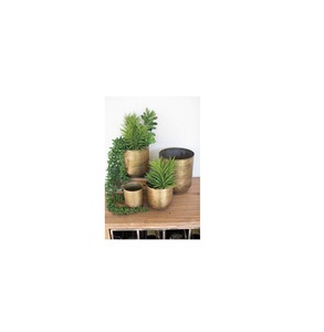 Jardinière Métallique Élégante, Support Décoratif pour Plantes, Pièce d'Exposition Stylée pour Jardin, Balcon et Salon Contemporains - Product Image 1
