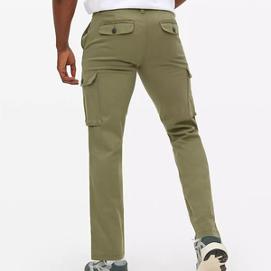Pantalon cargo homme marque privée pour la vente en ligne, différentes couleurs, respirant, effet délavé, avec poches - Product Image 4