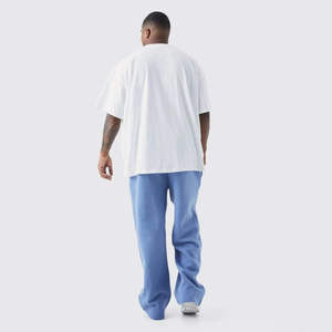 Custom Joggers Sweatpants <b>Men</b> Drawstring Solid Casual Sweat Pants <b>Baggy</b> Track Logo Print Oversized Pants <b>men's</b> <b>trousers</b> - Product Image 3