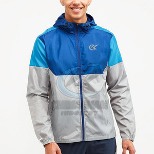 KHIMASHAM INDUSTRY <b>Men's</b> Winter Casual Windbreaker <b>Jacket</b> Stand Collar Zipper Closure Breathable Eco-Friendly Nylon/Polyester - Product Image 4