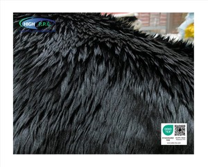 Fourrure synthétique tricotée à poils longs de haute qualité 30/35 mm, couleur unie, pour tapis, jouets, vêtements, tissus et textiles de maison - Product Image 4