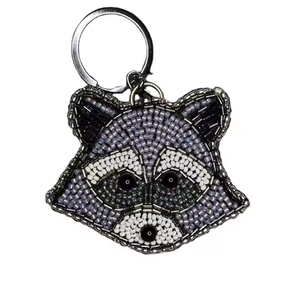 Llavero Étnico con Cuentas, Accesorio Bohemio Elegante para Bolsos, Carteras, Mochilas y Coches - Bordado de Cuentas Coloridas, Portátil - Product Image 1