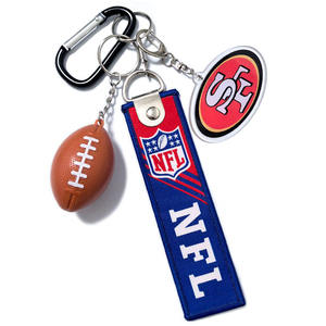 バッカニアーズ、チーフス、ボルチモア・レイブンズ、バッファロー・ビルズ、NFLフットボールキーホルダー、チームエンブレムキーチェーン、ファンペンダント、スポーツお土産アクセサリー - Product Image 3